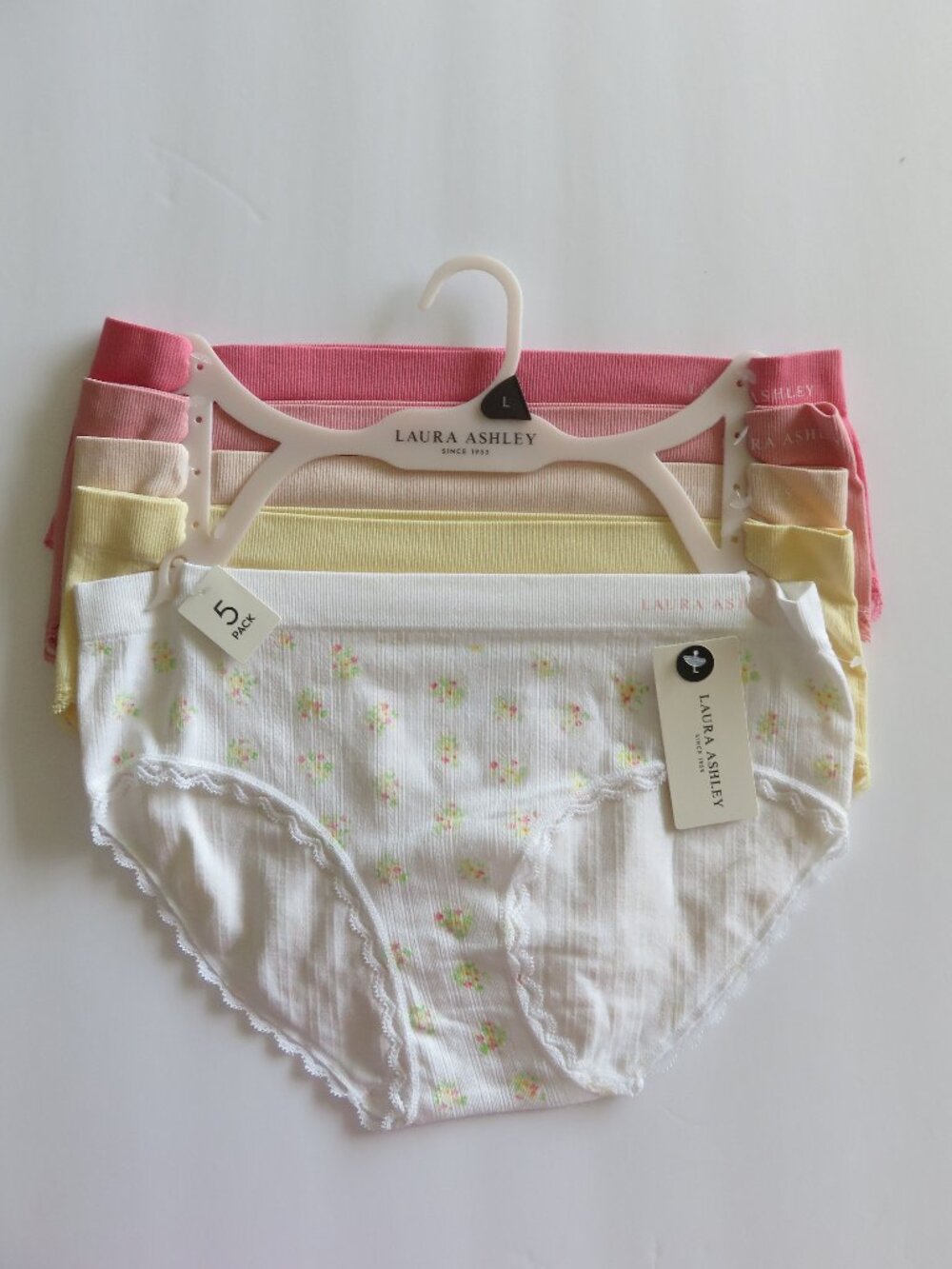 (#109) Laura Ashley Women's Panties 5-Pack